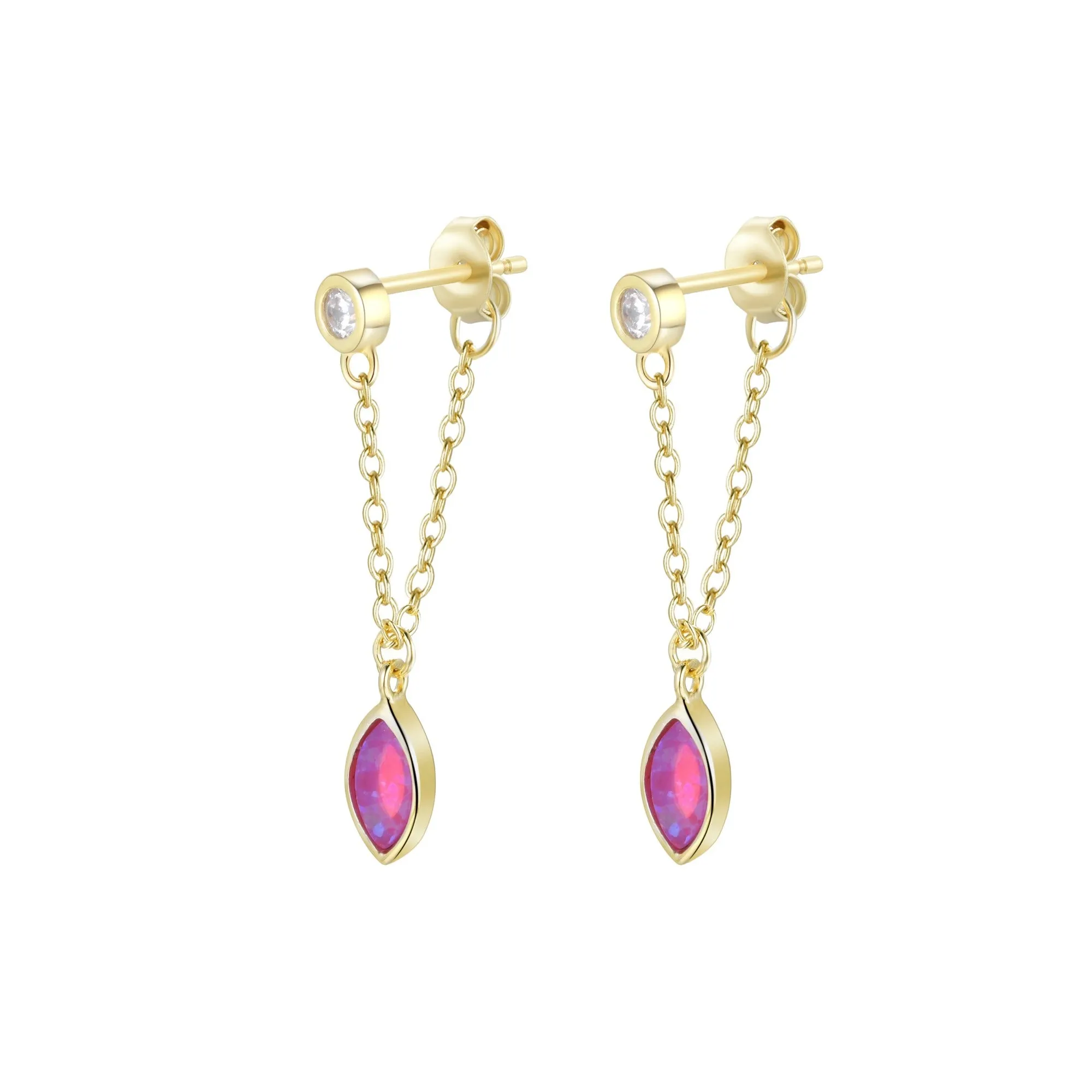 Full Swing Opal Earrings