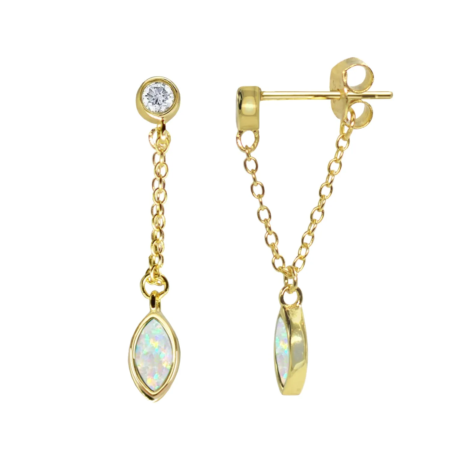 Full Swing Opal Earrings