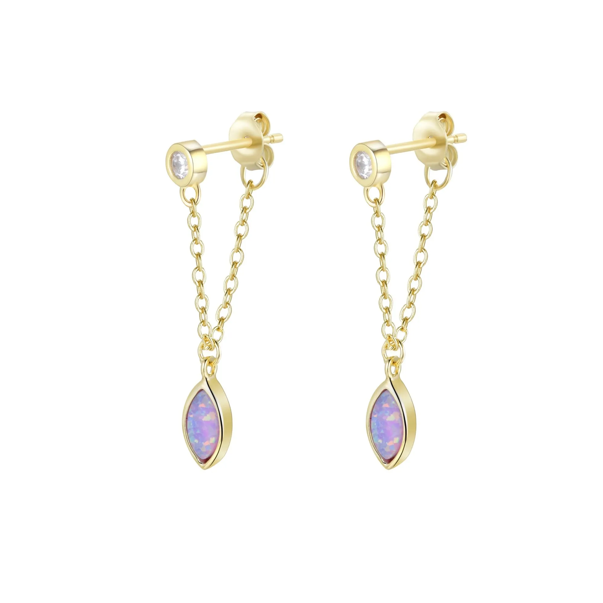 Full Swing Opal Earrings