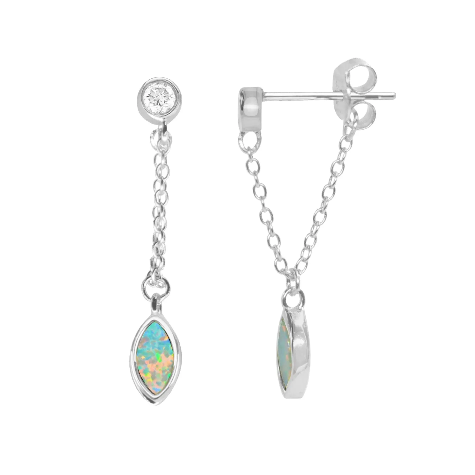 Full Swing Opal Earrings