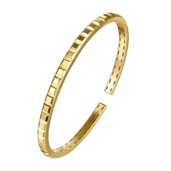 Gabriel & Co. Plain Gold Split Bangle Bracelet