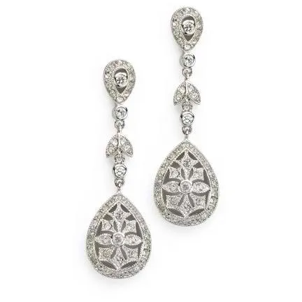 Genevieve Cubic Zirconia Earrings