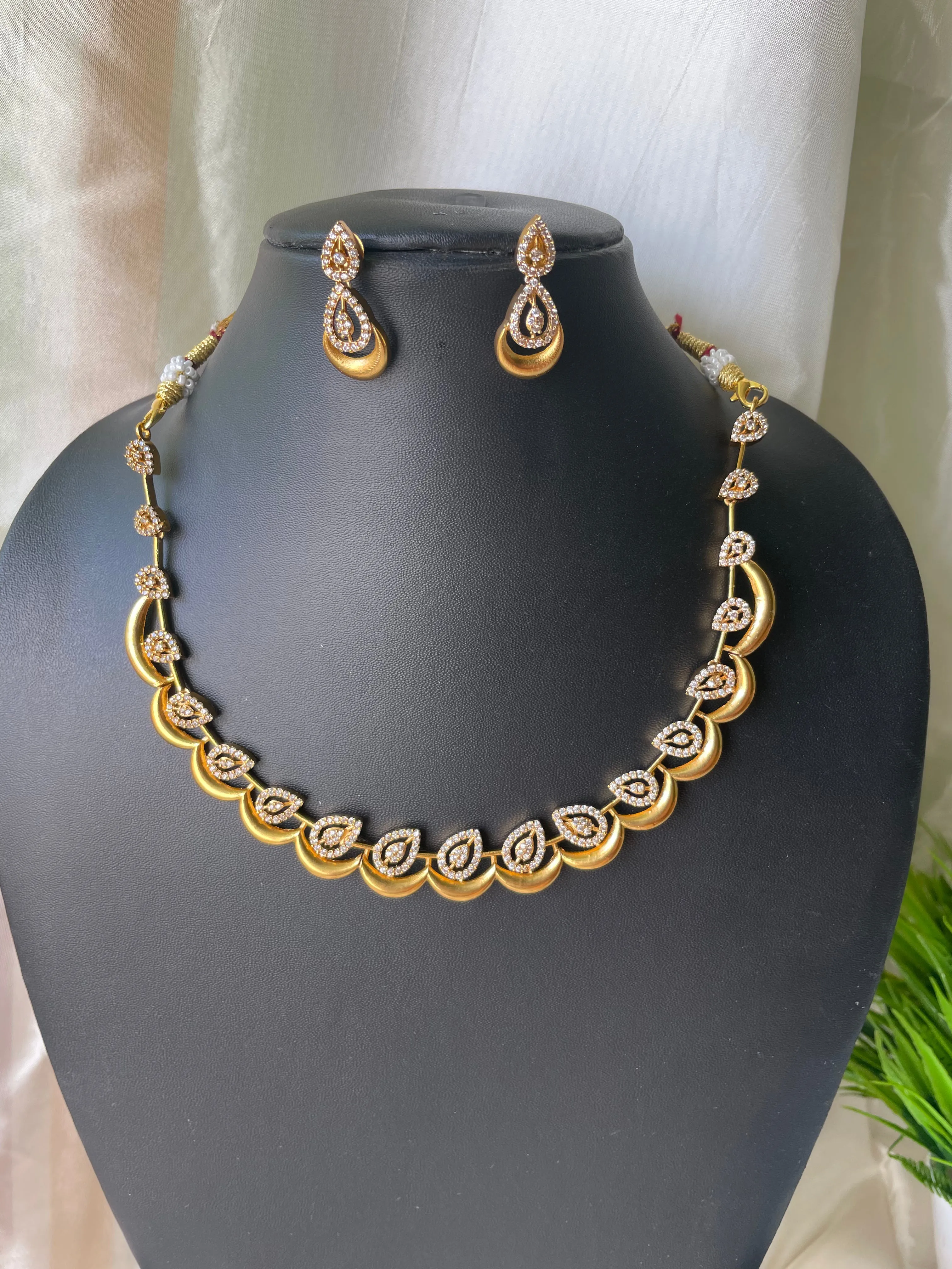 Golden Moon Necklace