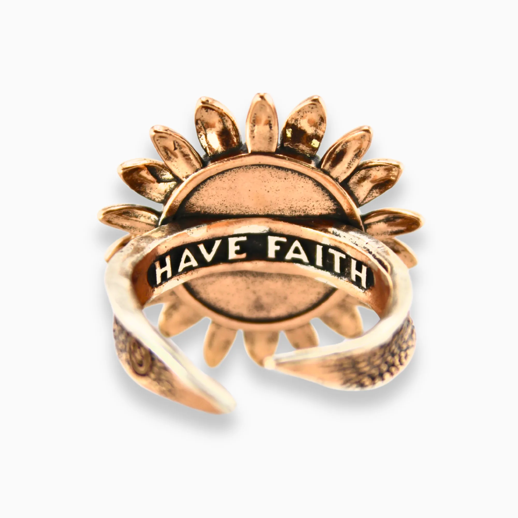 HAVE FAITH | SUNFLOWER | Inspire Ring