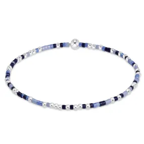 Hope Unwritten Sterling Bracelet - Bringin' Blue-ty Back