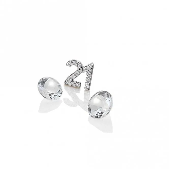 Hot Diamonds Anais Sterling Silver 21 Charm AC059