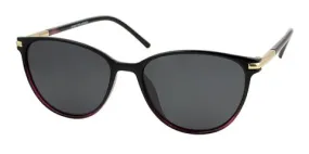 Ivy Black and Purple Sunglasses