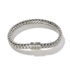 John Hardy 6.5MM Men's Classic Chain Bracelet in Sterling Silver