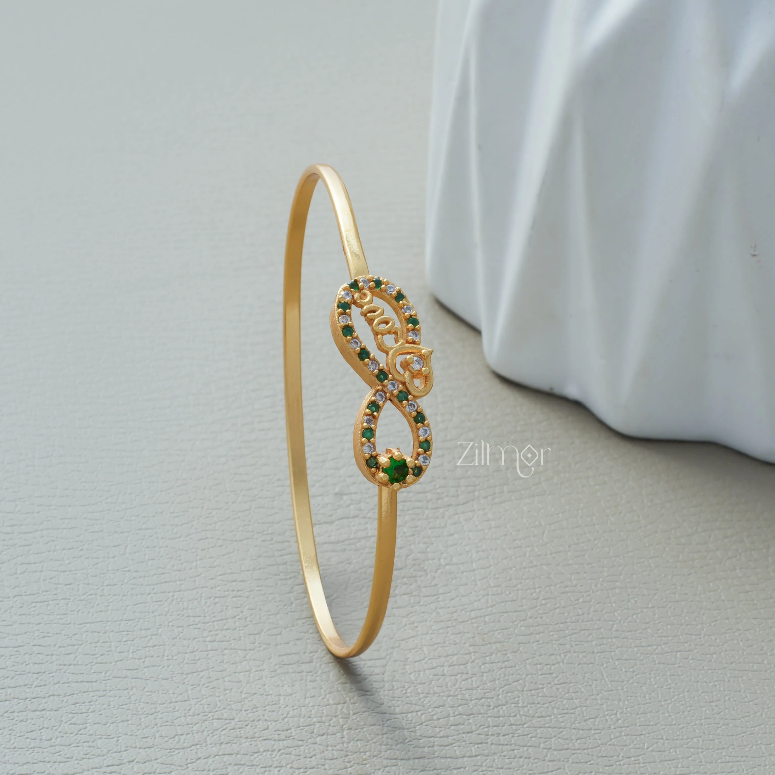 KF1011356 - Gold Plated Openable Bangle