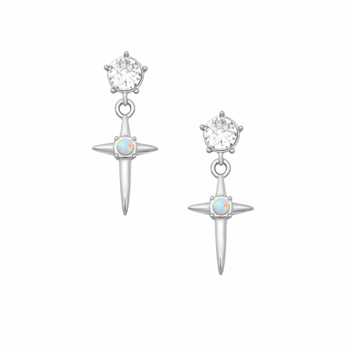 Kira Opal Stud Earrings