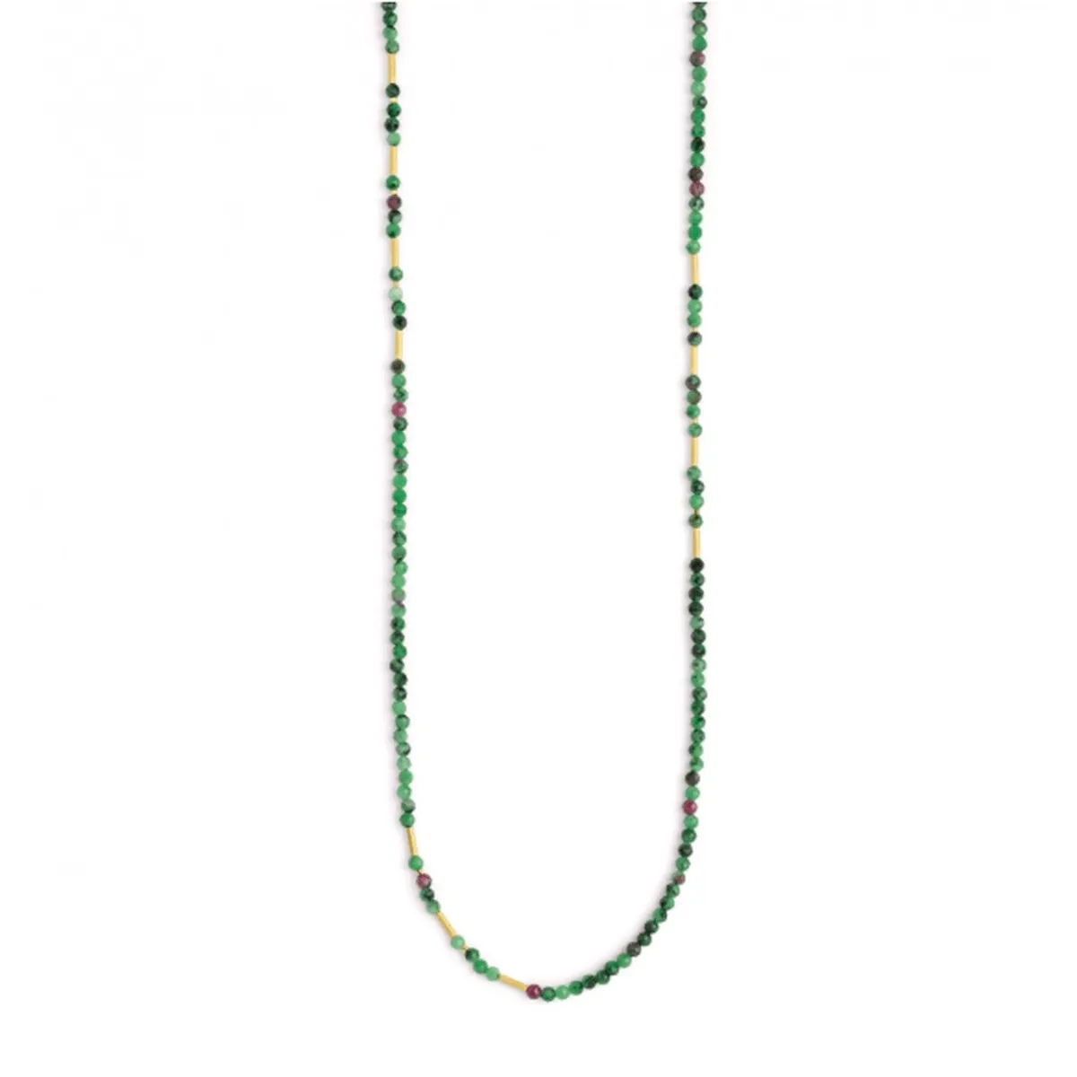 Landelon Ruby Zoisite Necklace - 84405086