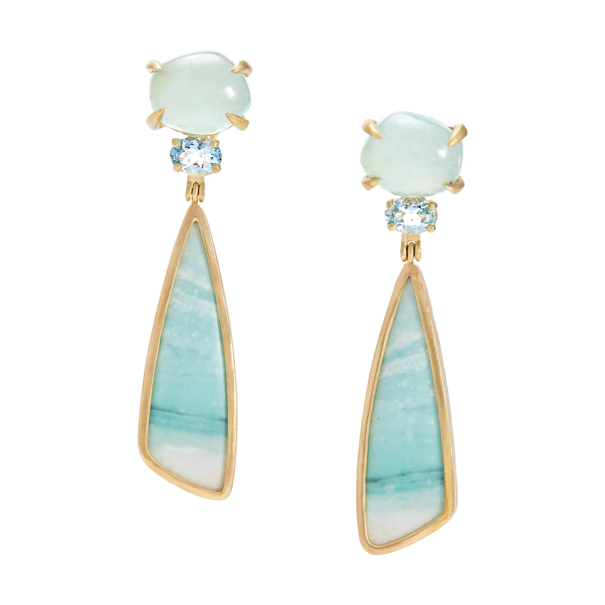 Landscape: Ocean, Wade Earrings