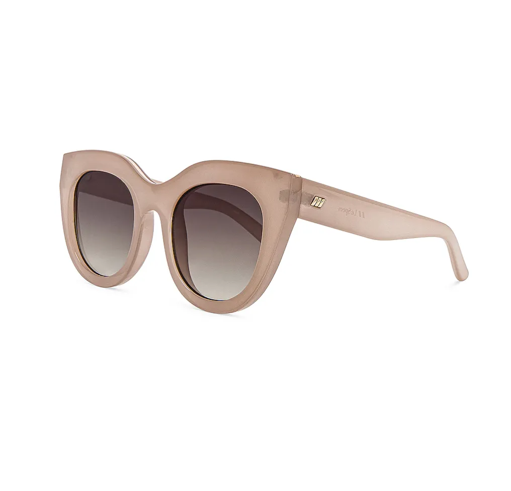 Le Specs Air Heart Sunglasses | Oatmeal