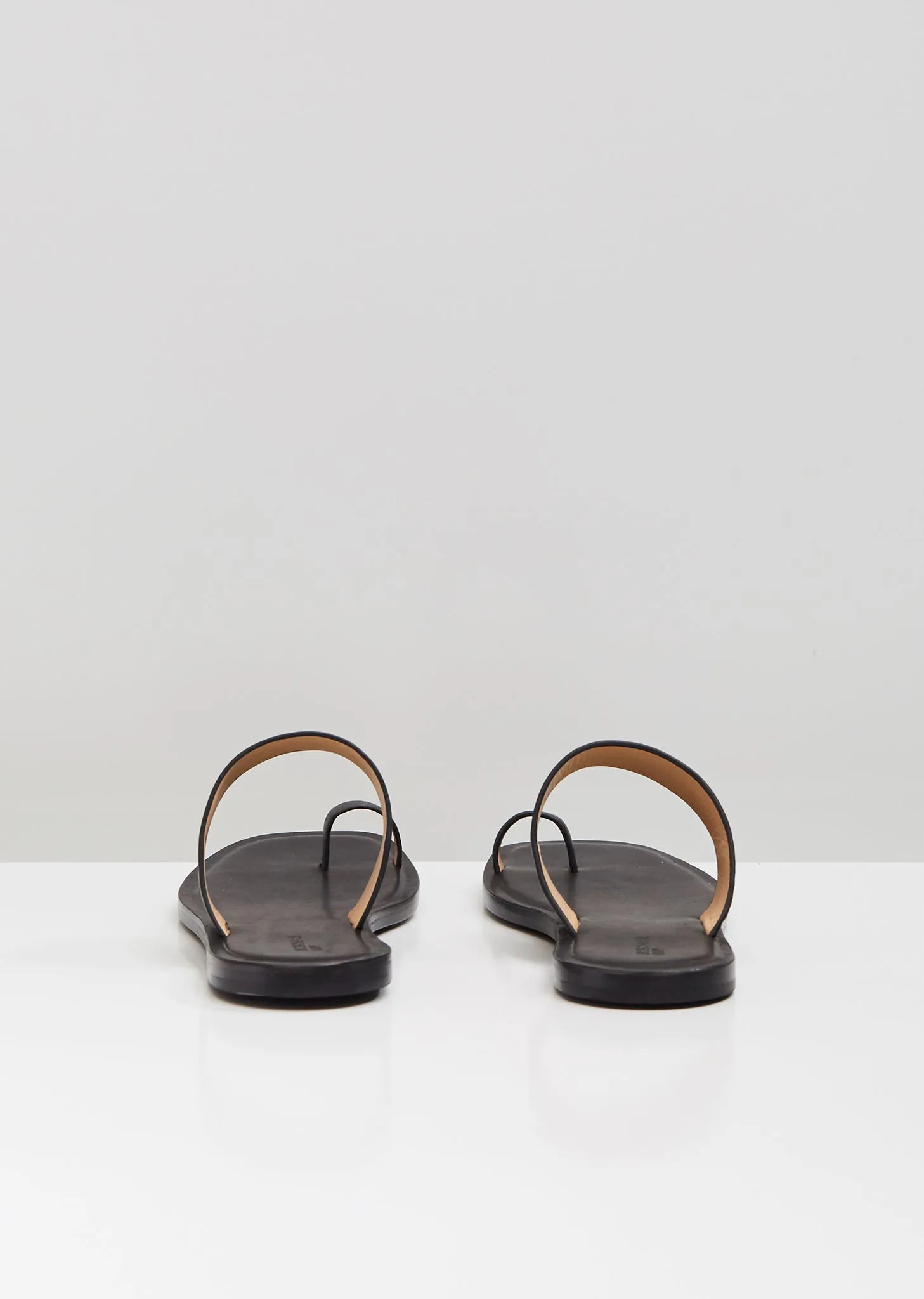 Leather Toe Ring Sandals