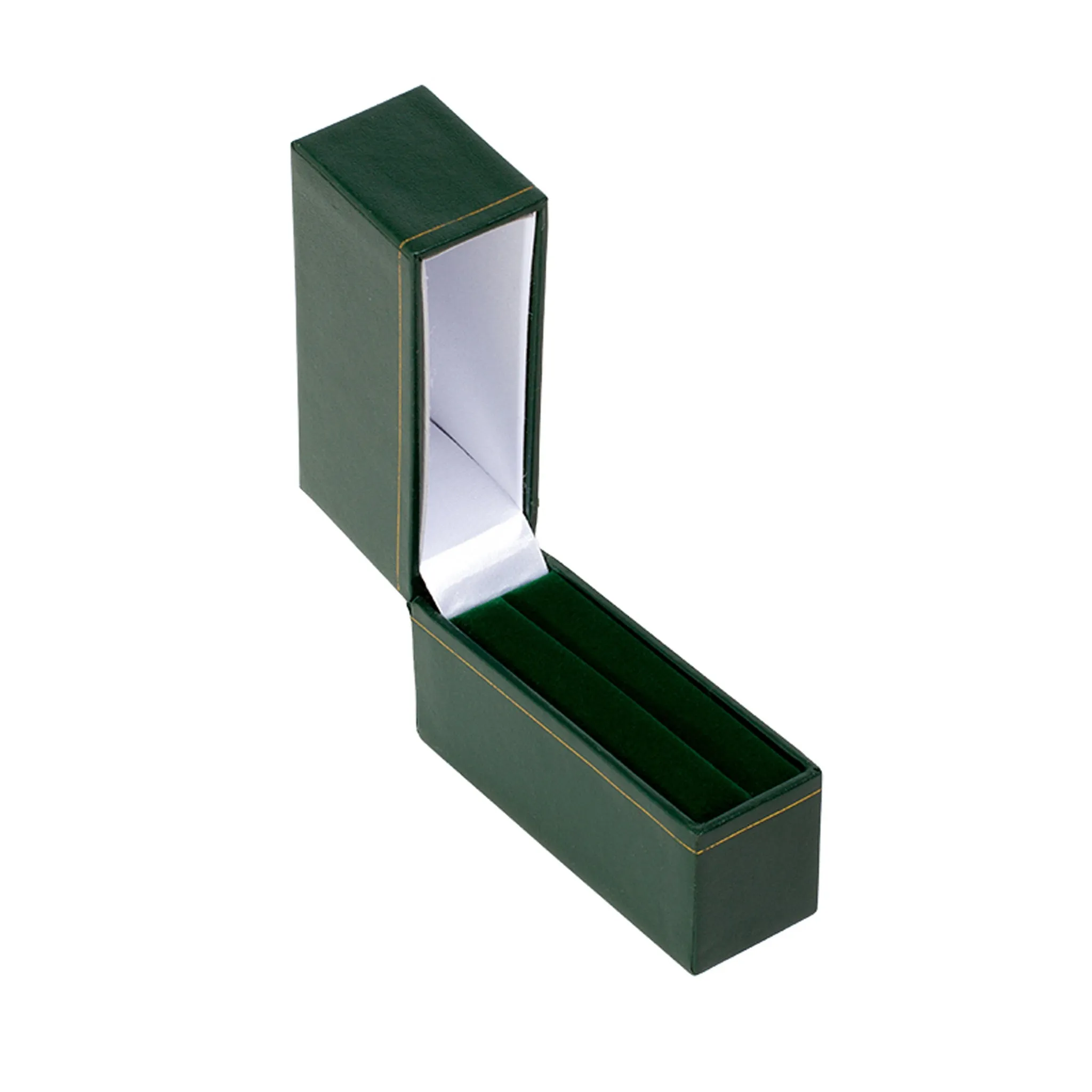 Leatherette Slim Bangle Box Green