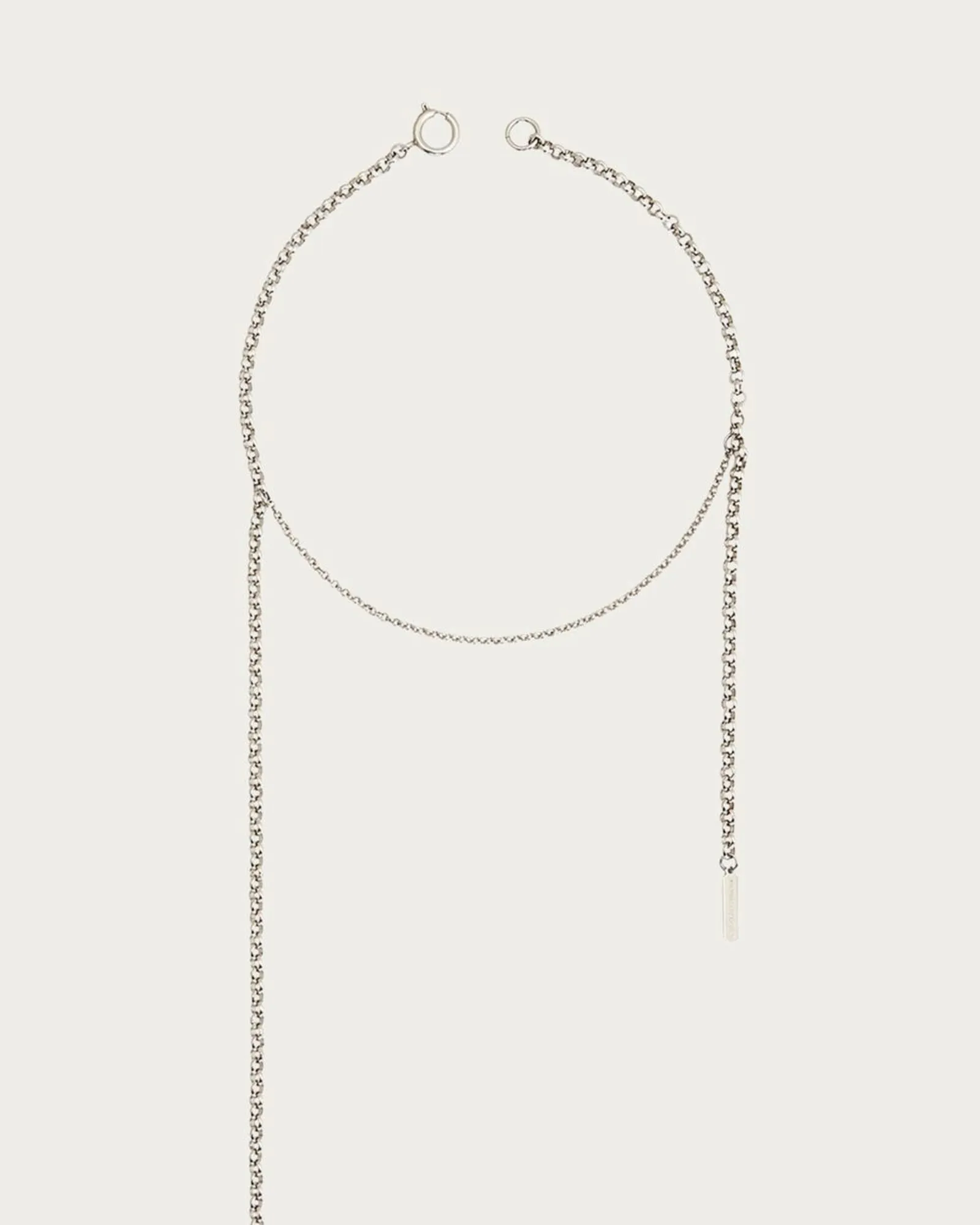 Lindsey Necklace in Silver | Silver