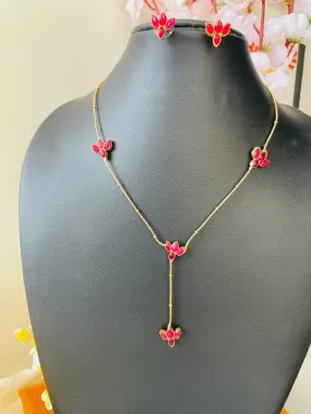 LOTUS MULTI NECKLACE