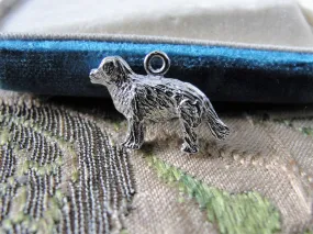 LOVELY Figural STERLING PENDANT Charm, Sterling Silver Dog Charm ,Silver Dog,Animal Charm,Collectible Vintage Silver Charms,Vintage Pendant, Charm Bracelets, Silver Jewelry