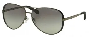 Michael Kors Chelsea Non-Polarized Sunglasses - Gunmetal/Black/Gray Gradient