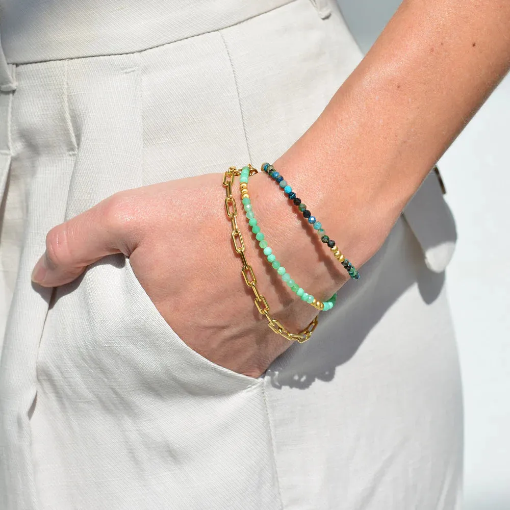 Mirage Bracelet | Chrysoprase