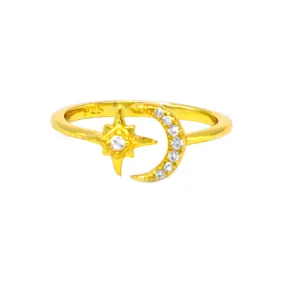 Moon & Polaris Ring