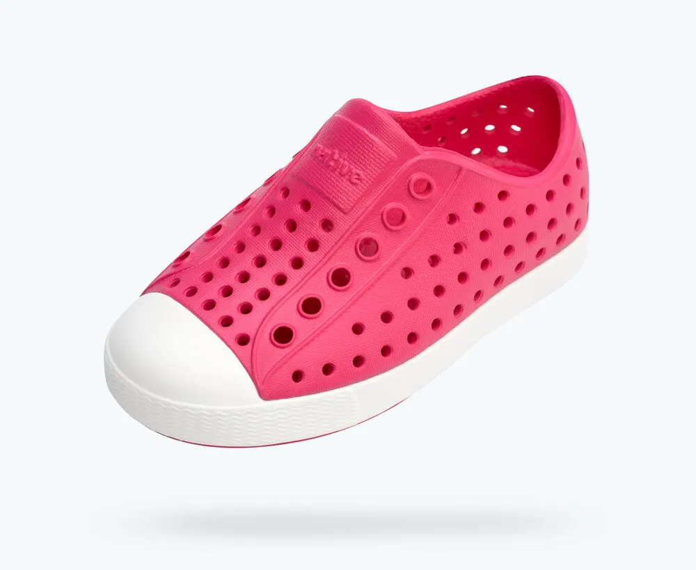 Native Jefferson Shoes - Hollywood Pink/Shell White