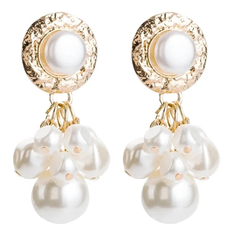 NINA FAUX PEARL EARRINGS