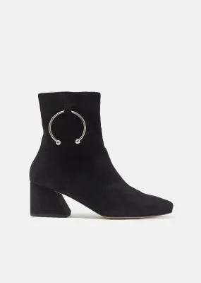 Nizip Black Suede Boots