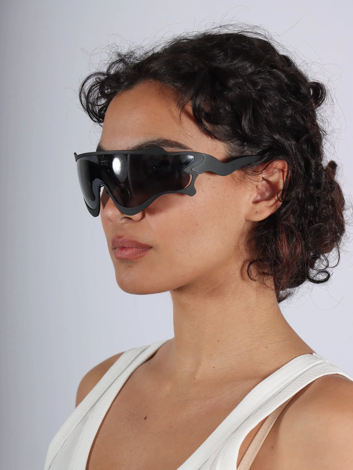 Octane Sunglasses in Black by Henrik Vibskov