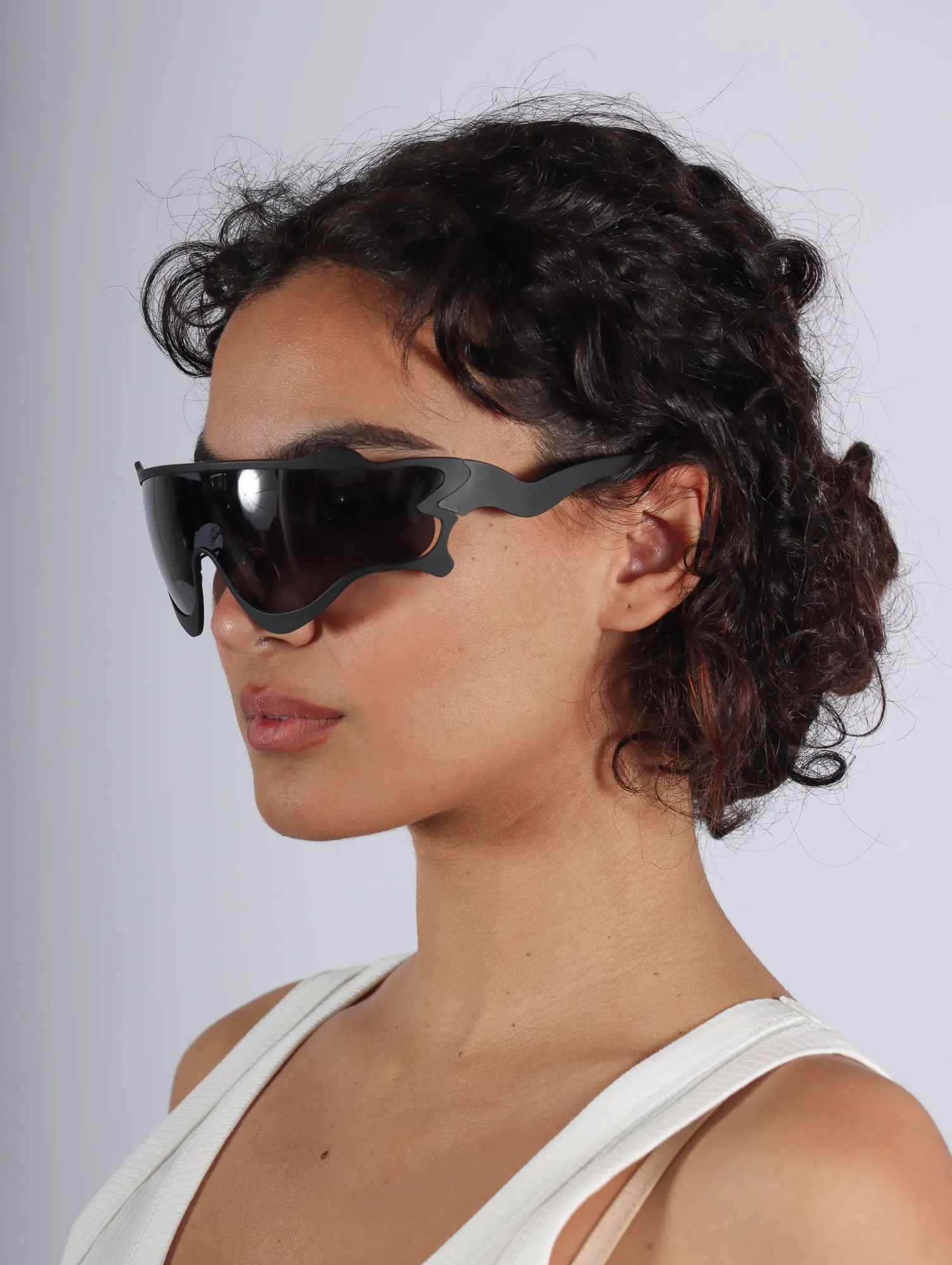 Octane Sunglasses in Black by Henrik Vibskov