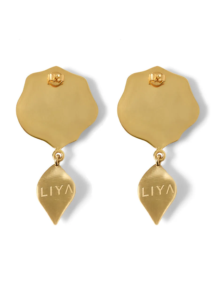 OLIVIA PEARL DROP EARRINGS