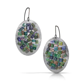 Opal Mosaic Earrings