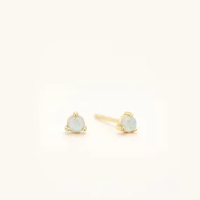 Opal Stud Earrings