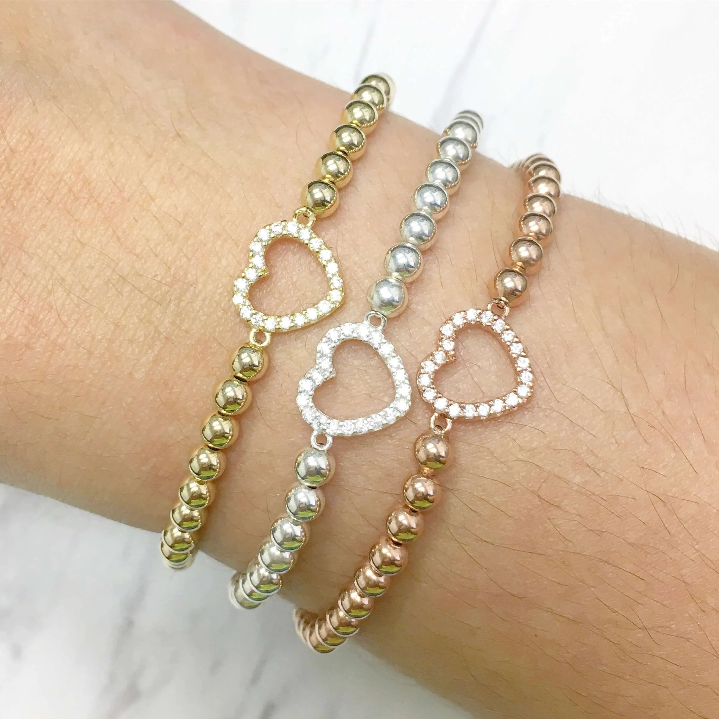 Open Your Heart | Charm Bracelet