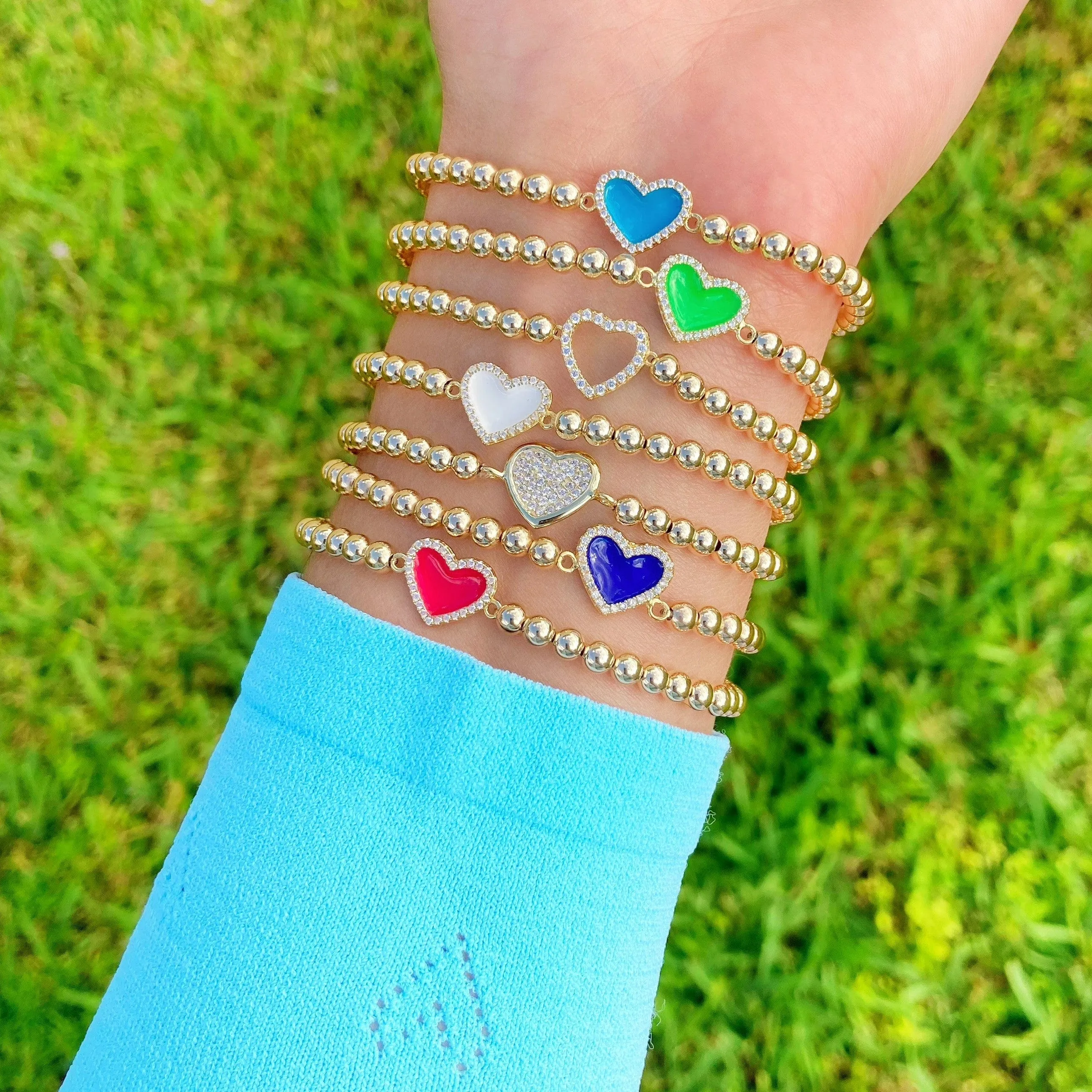 Open Your Heart | Charm Bracelet