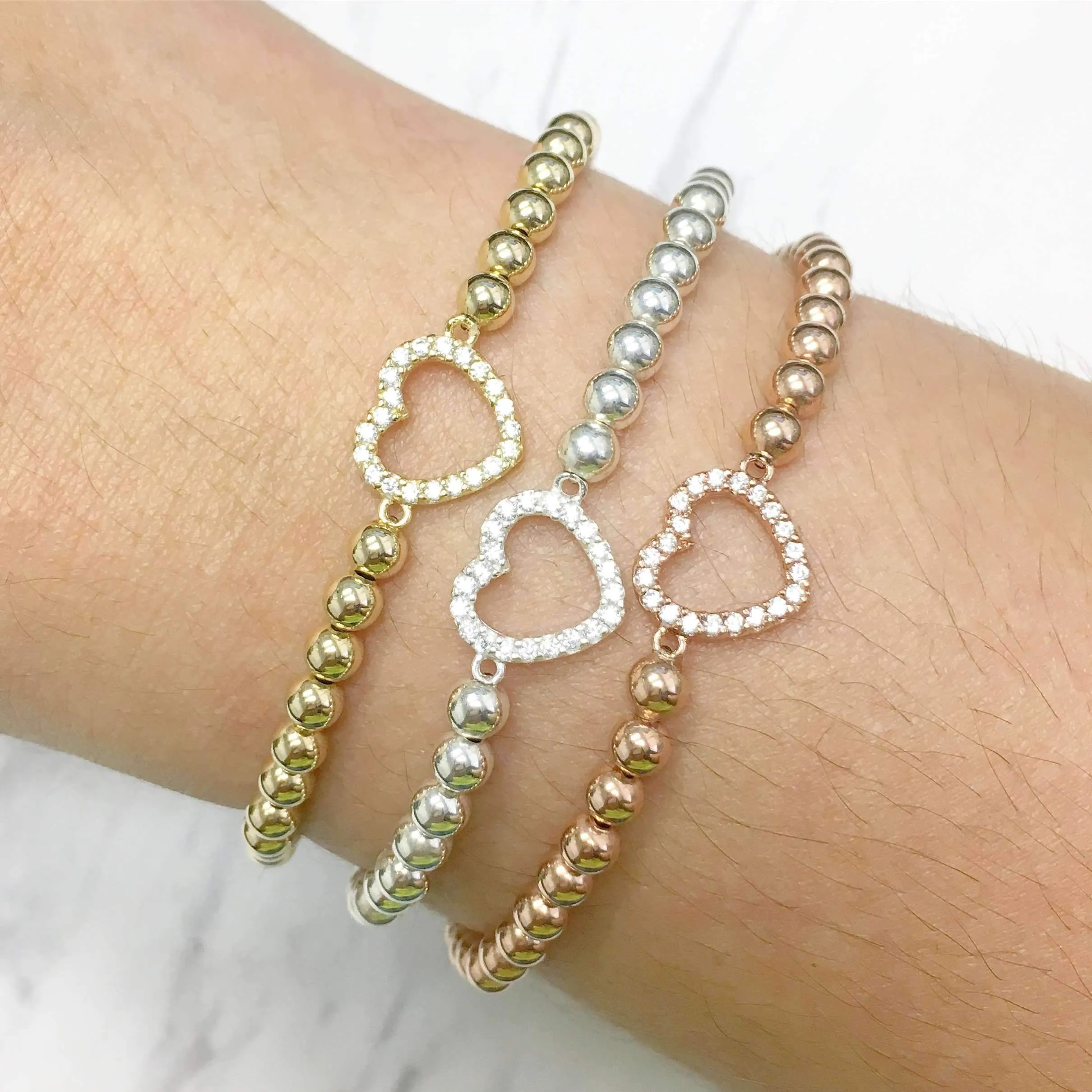 Open Your Heart | Charm Bracelet