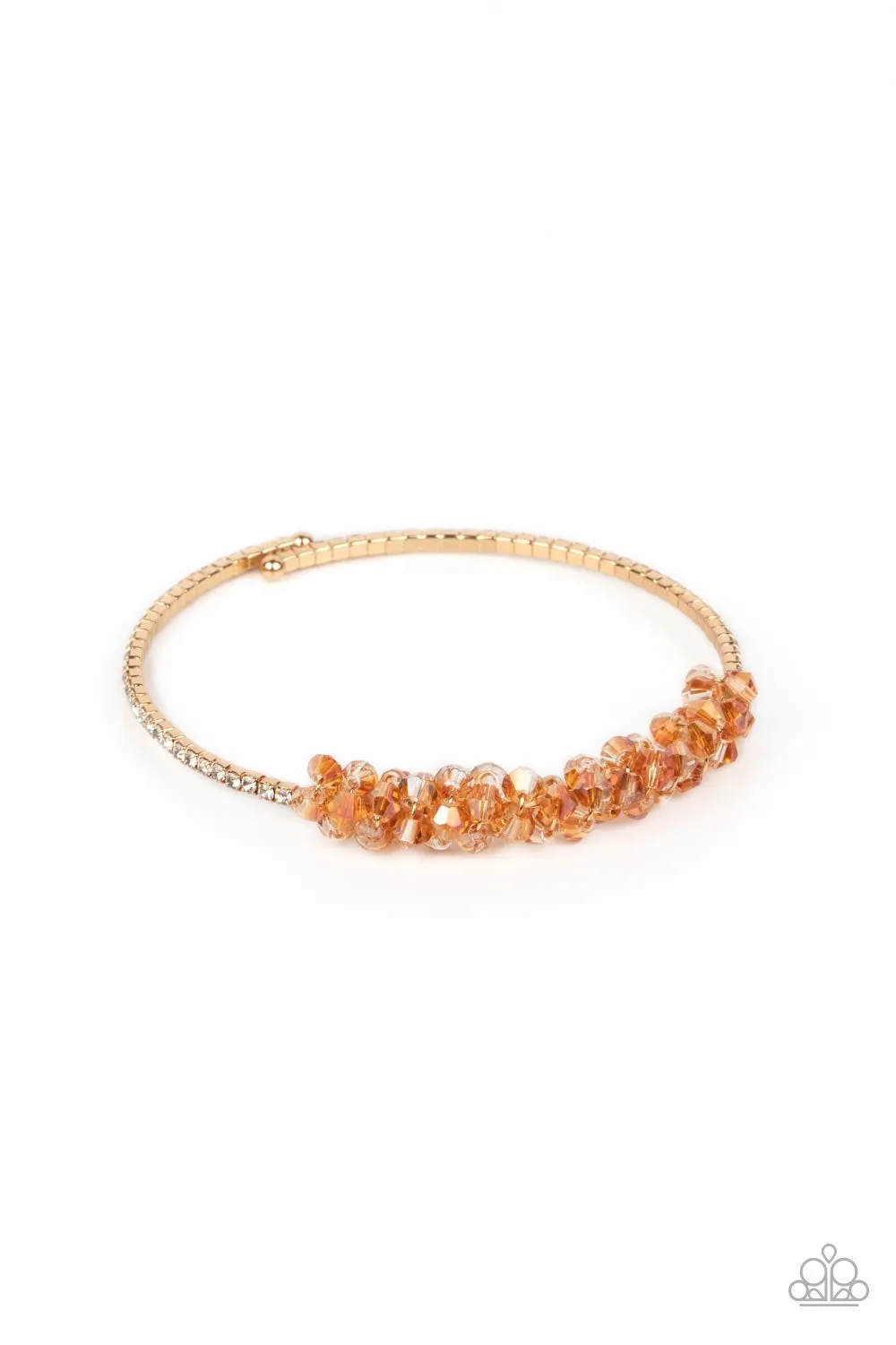 Paparazzi BAUBLY Personality - Gold Bracelet