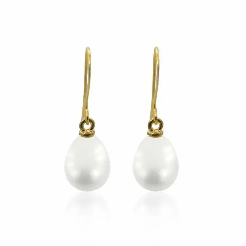 Pearl Earrings: Long Drops