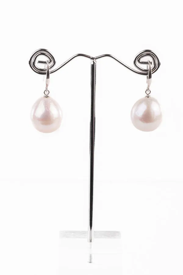 Pearl Shepherd Hooks - P42 14mm White