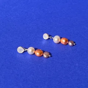 Pearly Dew Drop Earrings