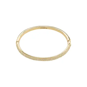 PILGRIM FOCUS recycled bangle gold-plated