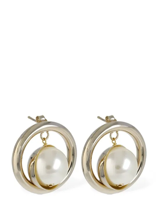 Rosantica   Miranda faux pearl earrings 