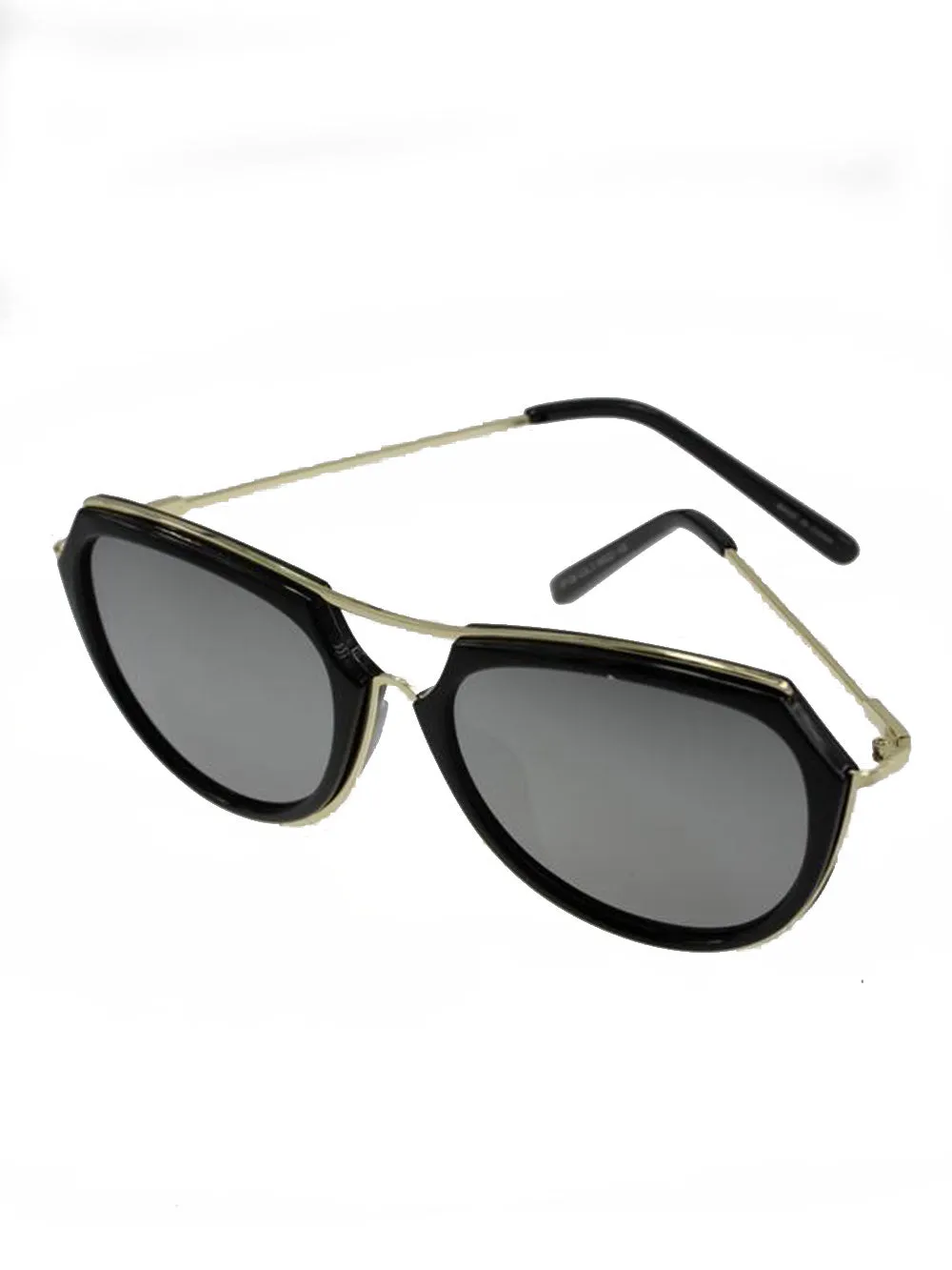 Round Curved Edge Sunglasses