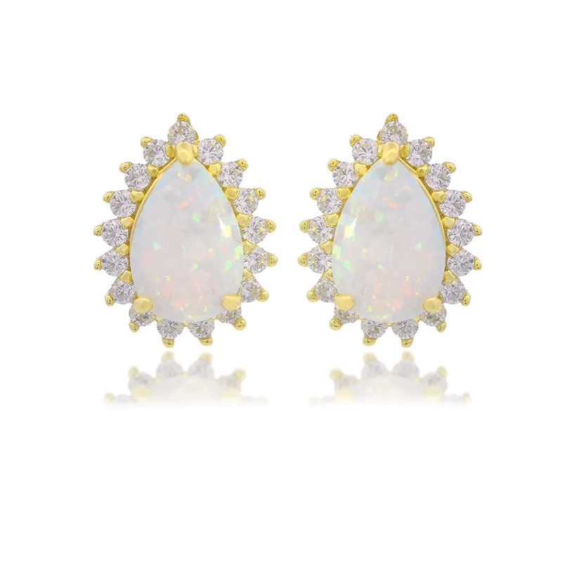 ROZELLE OPAL GLOW EARRINGS