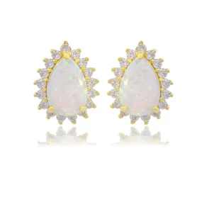 ROZELLE OPAL GLOW EARRINGS