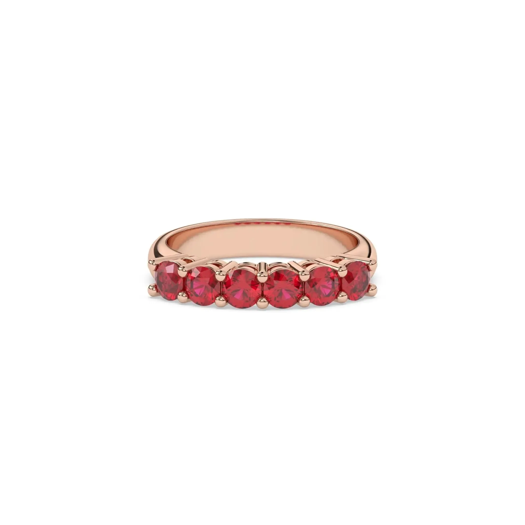 Ruby Six Stone Ring