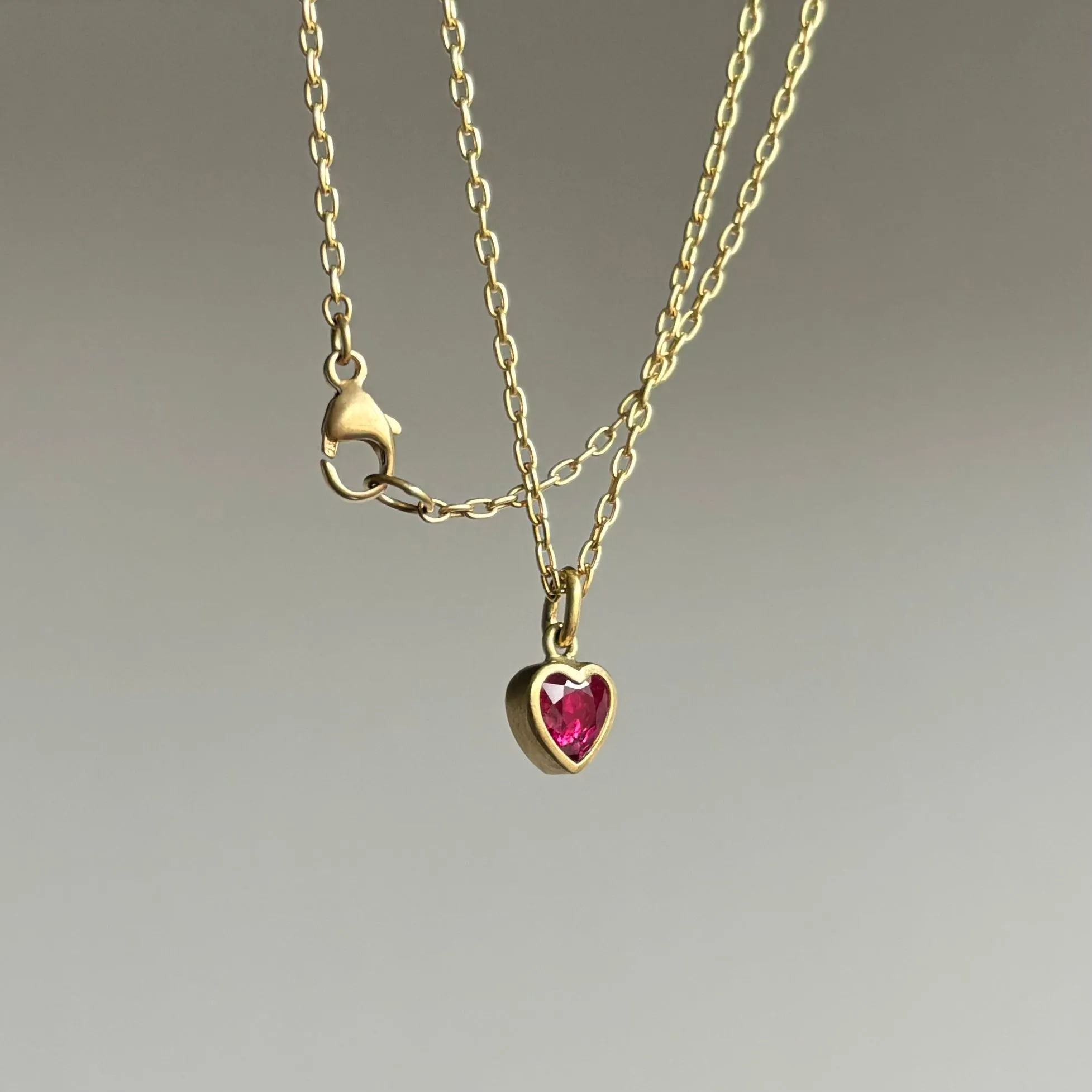 Ruby Sweetheart Pendant