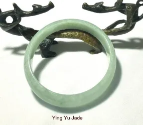 Sale-New Listing  Genuine Natural Burmese Jadeite Bangle Bracelet 65 mm (BB-C-3008)