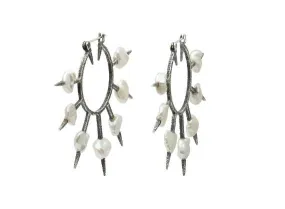 Sevenfold Love Pearl Earrings