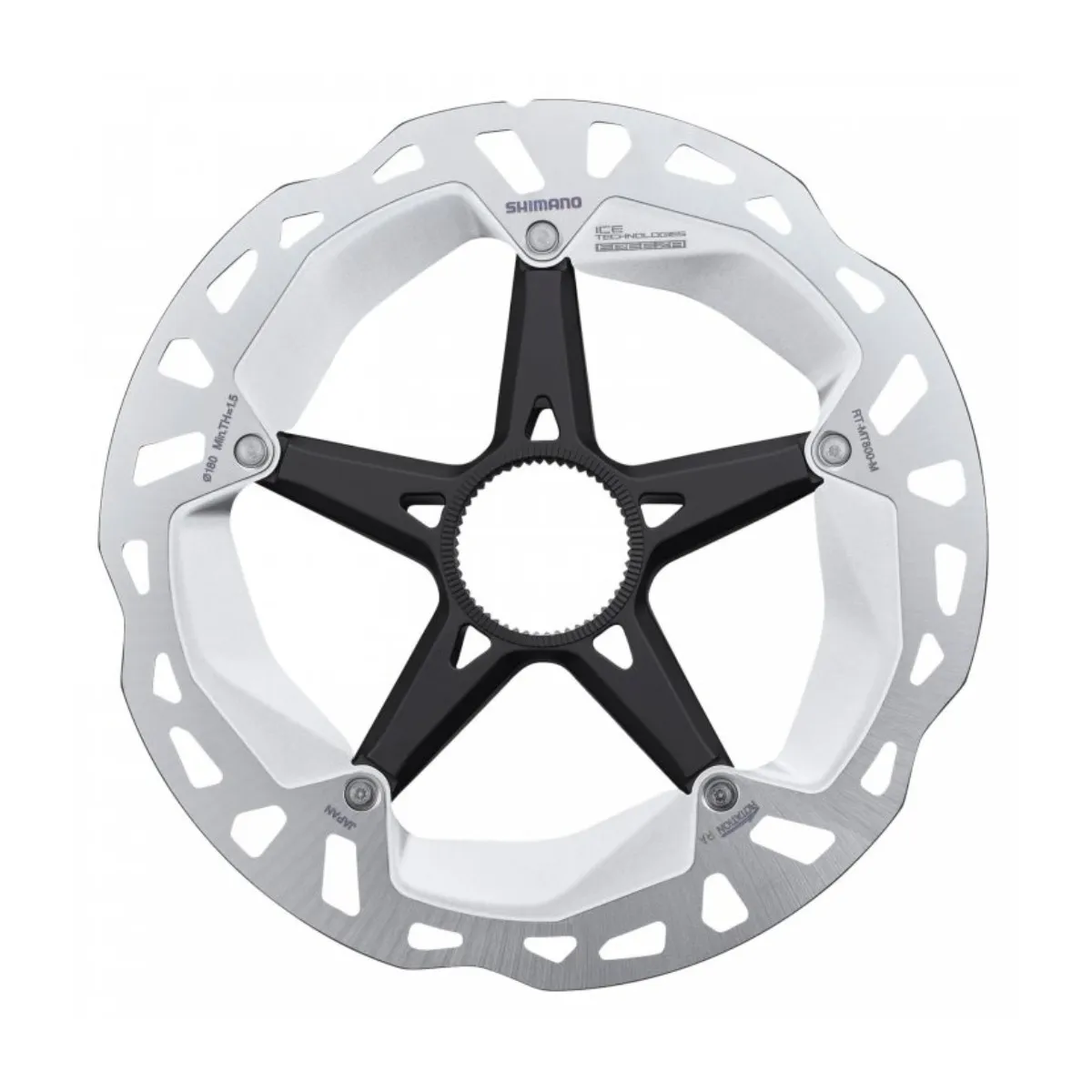 Shimano RT-MT800 Center Lock 140mm Brake Disc with Internal Gearing